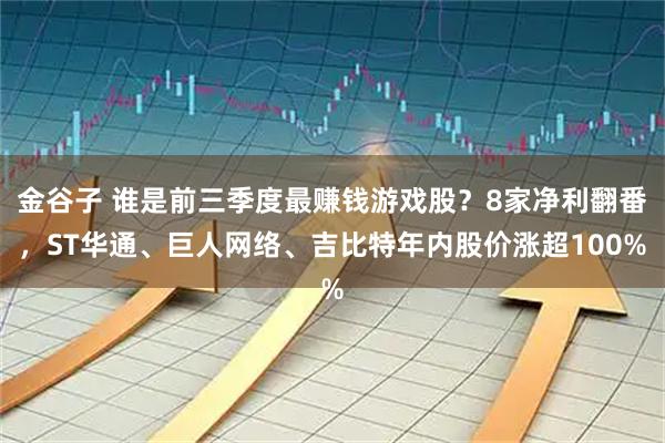 金谷子 谁是前三季度最赚钱游戏股？8家净利翻番，ST华通、巨人网络、吉比特年内股价涨超100%